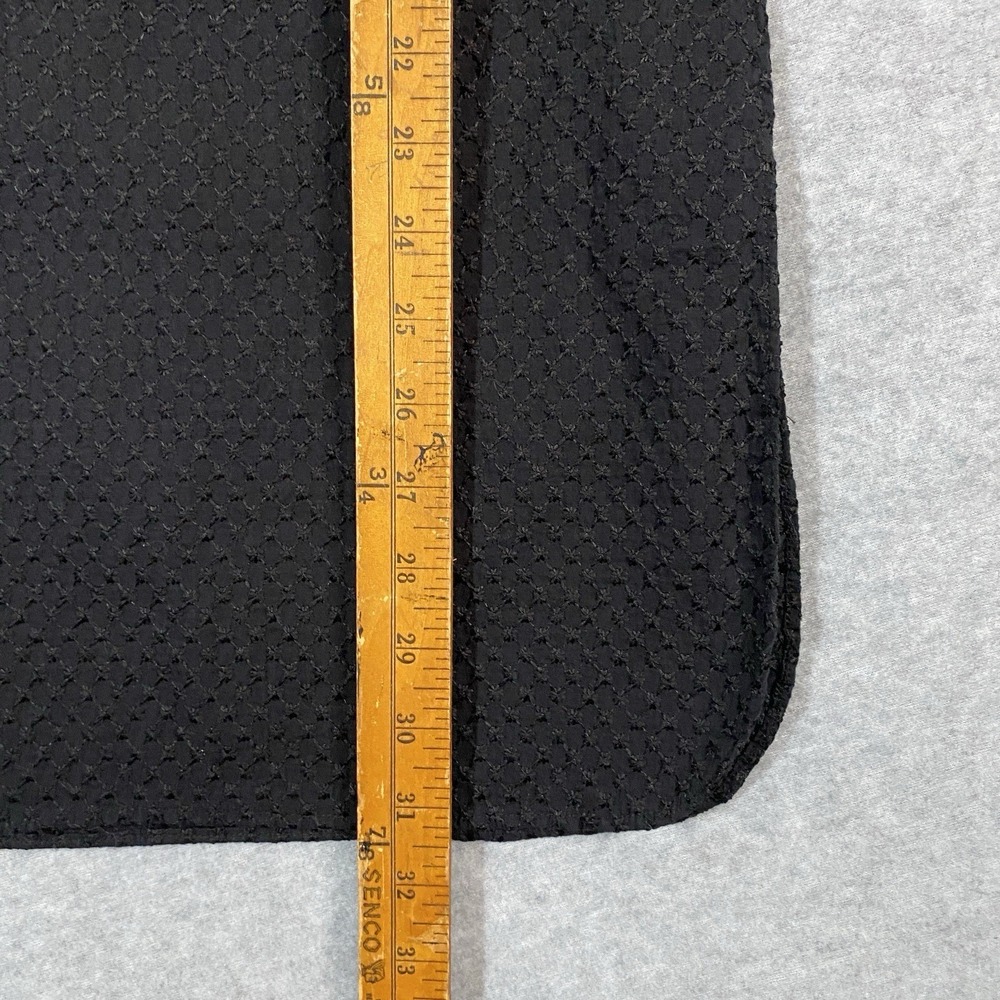 Arok Kids Formal Kurta Size 10 Embroidered Black Heavy‎ Cotton Indian Pakistan - Picture 6 of 6